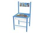 Ficha técnica e caractérísticas do produto Cadeira Infantil de Madeira P/ Mesinha Didatica Junges Azul