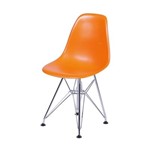 Ficha técnica e caractérísticas do produto Cadeira Infantil DKR Eames Laranja - Or Design