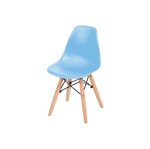 Cadeira Infantil Base Madeira OR Design Azul