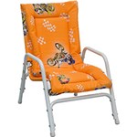 Ficha técnica e caractérísticas do produto Cadeira Infantil Mônaco 60 Aço Branco - Metalmix