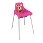 Ficha técnica e caractérísticas do produto Cadeira Infantil Refeição Monster Alta - Tramontina - Rosa