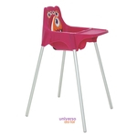 Ficha técnica e caractérísticas do produto Cadeira Infantil Tramontina para Refeição Monster Alta em Polipropileno Rosa