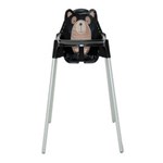 Ficha técnica e caractérísticas do produto Cadeira Infantil Tramontina para Refeição Teddy Alta Preta em Polipropileno Tramontina 92370009