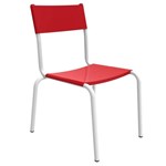 Ficha técnica e caractérísticas do produto Cadeira Infantil Tutti Bambino Vermelha