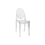 Ficha técnica e caractérísticas do produto Cadeira Invisible Sem Braço Branco