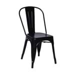 Ficha técnica e caractérísticas do produto Cadeira Iron Sem Braço Preta Or Design