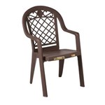 Ficha técnica e caractérísticas do produto Cadeira Jamaica Bronze - Marrom
