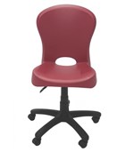 Ficha técnica e caractérísticas do produto Cadeira Jolie com Rodízio Vermelha Tramontina 92070040