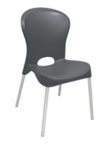 Ficha técnica e caractérísticas do produto Cadeira Jolie Preta Tramontina 92060009