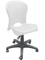 Ficha técnica e caractérísticas do produto Cadeira Jolie Rodizio Branco Summa - Tramontina