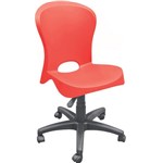 Ficha técnica e caractérísticas do produto Cadeira Jolie Vermelha Rodizio 92070040 Tramontina