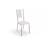 Ficha técnica e caractérísticas do produto Cadeira Kappesberg Lisboa 4C076 - Cor Cromada - Assento Branco 106