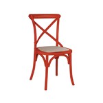 Ficha técnica e caractérísticas do produto Cadeira Katrina Vermelha - Rivatti