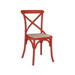 Ficha técnica e caractérísticas do produto Cadeira Katrina - Vermelho Carne