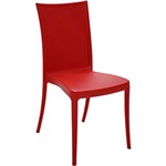 Ficha técnica e caractérísticas do produto Cadeira Laura Ratan Vermelha - Tramontina