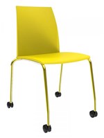 Ficha técnica e caractérísticas do produto Cadeira Loft Office Amarela - Im In