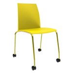 Ficha técnica e caractérísticas do produto Cadeira Loft Office Amarela