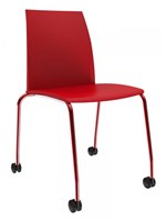 Ficha técnica e caractérísticas do produto Cadeira Loft Office Vermelha - Im In