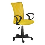 Ficha técnica e caractérísticas do produto Cadeira Lost Secretaria Amarela com Braço