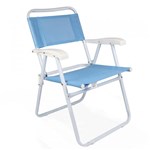 Ficha técnica e caractérísticas do produto Cadeira Master Aço Fashion - Azul - Mor
