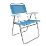 Ficha técnica e caractérísticas do produto Cadeira Master Alumínio Fashion - Azul