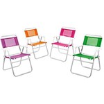 Ficha técnica e caractérísticas do produto Cadeira Master Plus Alumínio Fashion - Cores Sortidas - Mor