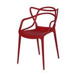Ficha técnica e caractérísticas do produto Cadeira Masters Allegra Vermelha - Or Design