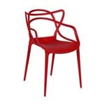 Ficha técnica e caractérísticas do produto Cadeira Masters - Allegra Vermelha Vermelha