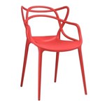 Ficha técnica e caractérísticas do produto Cadeira Masters Allegra - Vermelho