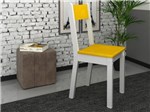 Cadeira MDF para Escritório Madesa - Tutti Colors Amarelo