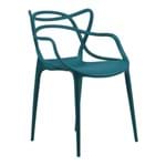 Ficha técnica e caractérísticas do produto Cadeira Mix Chair Allegra Polipropileno Turquesa Byartdesign