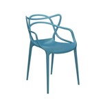 Ficha técnica e caractérísticas do produto Cadeira Mix Turquesa ByArt