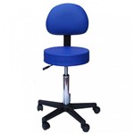 Ficha técnica e caractérísticas do produto Cadeira Mocho com Encosto Fidler - Azul