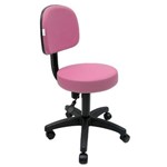 Ficha técnica e caractérísticas do produto Cadeira Mocho Nice Corano Pink