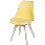 Ficha técnica e caractérísticas do produto Cadeira Modesti Amarela Or Design