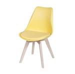 Ficha técnica e caractérísticas do produto Cadeira Modesti Amarela - Or Design