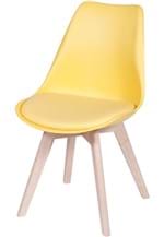 Ficha técnica e caractérísticas do produto Cadeira Modesti Eifeel Botone OR Design Amarelo