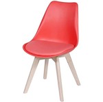 Cadeira Modesti Vermelha Or Design