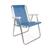 Ficha técnica e caractérísticas do produto Cadeira Mor Alto Conforto Alumínio Sannet - Azul