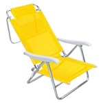 Ficha técnica e caractérísticas do produto Cadeira Mor Sol de Verão 2106 - Amarela