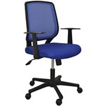 Ficha técnica e caractérísticas do produto Cadeira Office Avila Azul - Rivatti