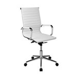 Ficha técnica e caractérísticas do produto Cadeira Office Beirut Baixa Branca ByHaus Cad1647 - Branco