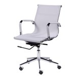 Ficha técnica e caractérísticas do produto Cadeira Office Eames Director Tela Mesh e Sistema Relax - Branco
