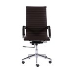 Ficha técnica e caractérísticas do produto Cadeira Office Eames Esteirinha Alta Giratória - Or Design - Preto
