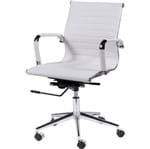 Ficha técnica e caractérísticas do produto Cadeira Office Eames Esteirinha Baixa Giratória OR-3301 – Or Design - Branco
