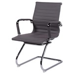Ficha técnica e caractérísticas do produto Cadeira Office Eames Esteirinha Fixa Cinza Ór Design