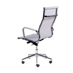 Ficha técnica e caractérísticas do produto Cadeira Office Eames Presidente Tela Mesh e Sistema Relax Branca