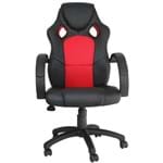 Ficha técnica e caractérísticas do produto Cadeira Office Gamer Racer Preto E Vermelho