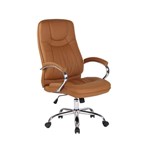 Ficha técnica e caractérísticas do produto Cadeira Office Lyon Rivatti Marrom