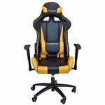 Ficha técnica e caractérísticas do produto Cadeira Office Pro Gamer Preto e Amarelo